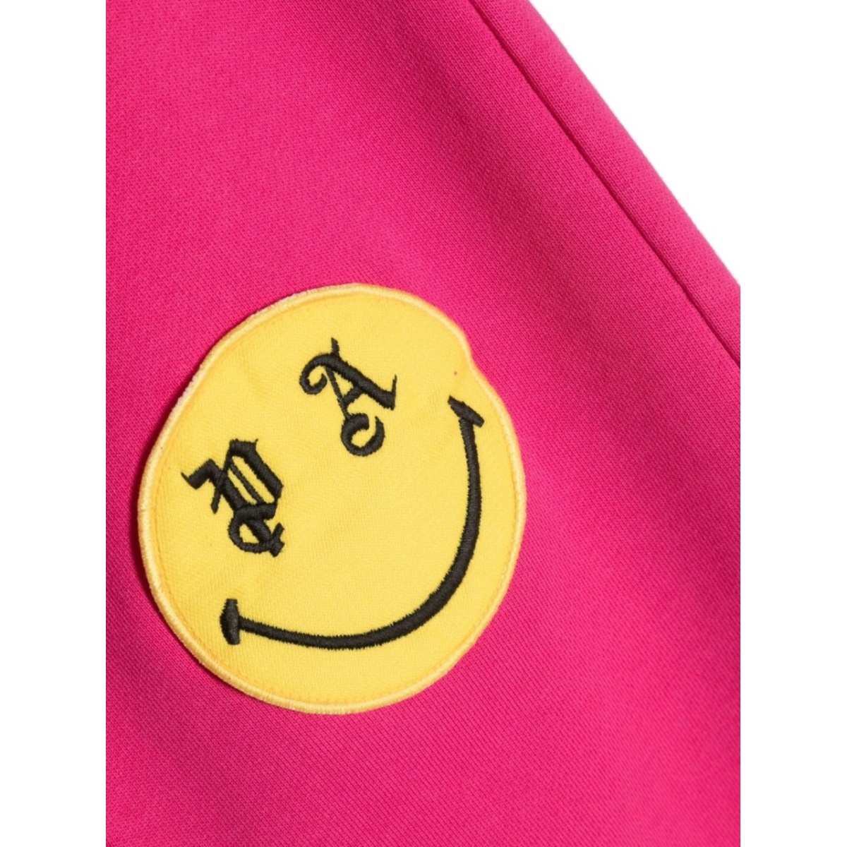smiley-print track pants - Img 3