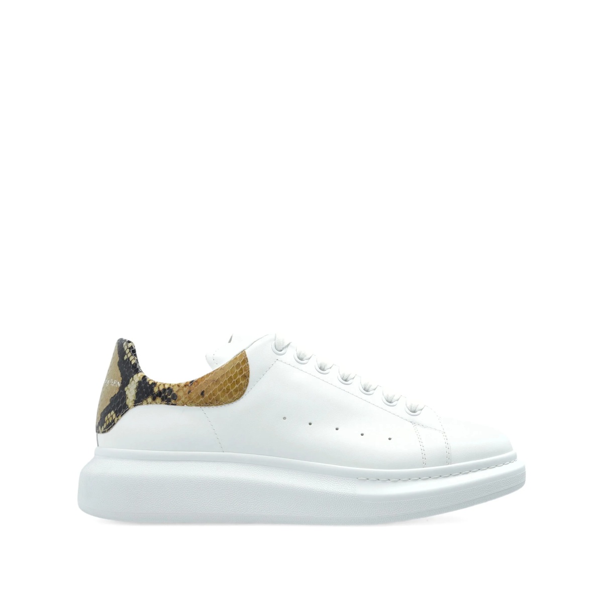 snakeskin-embellished sneakers