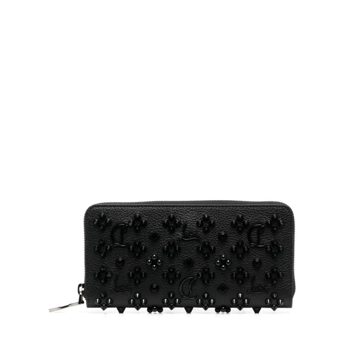 spike-stud embellished wallet