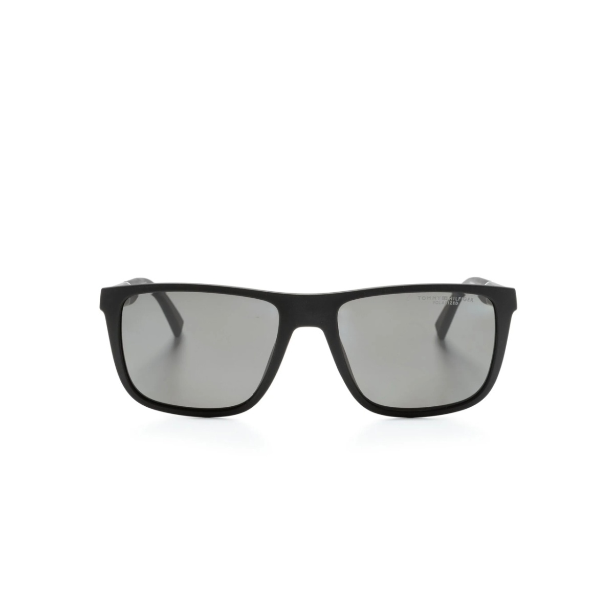 square-frame matte sunglasses