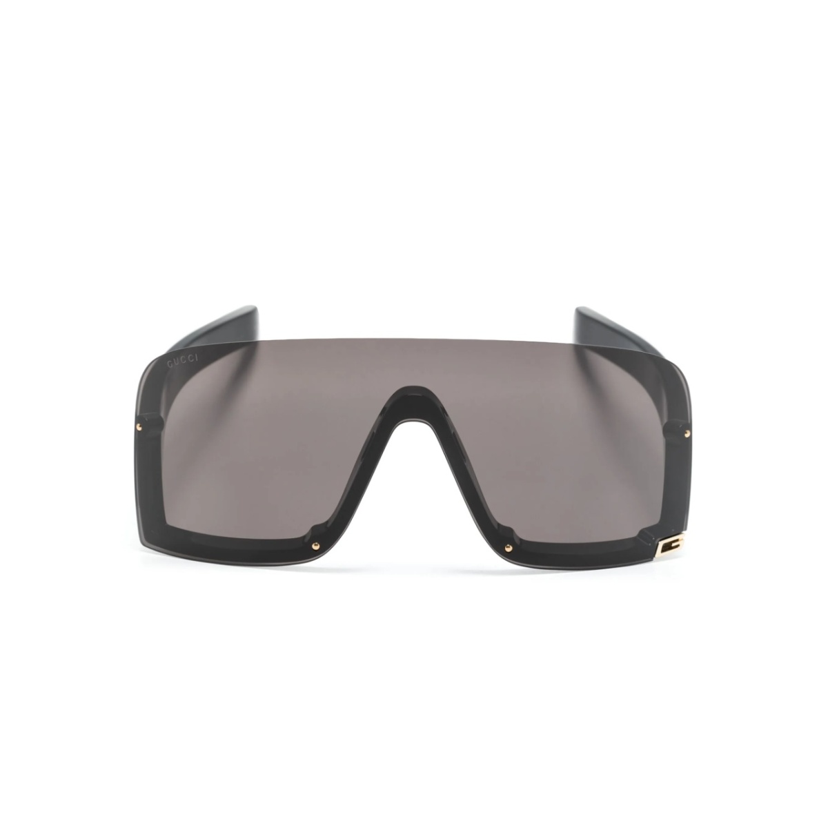 Square G shield-frame sunglasses