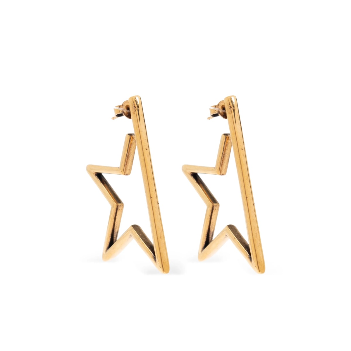 star-shaped earrings