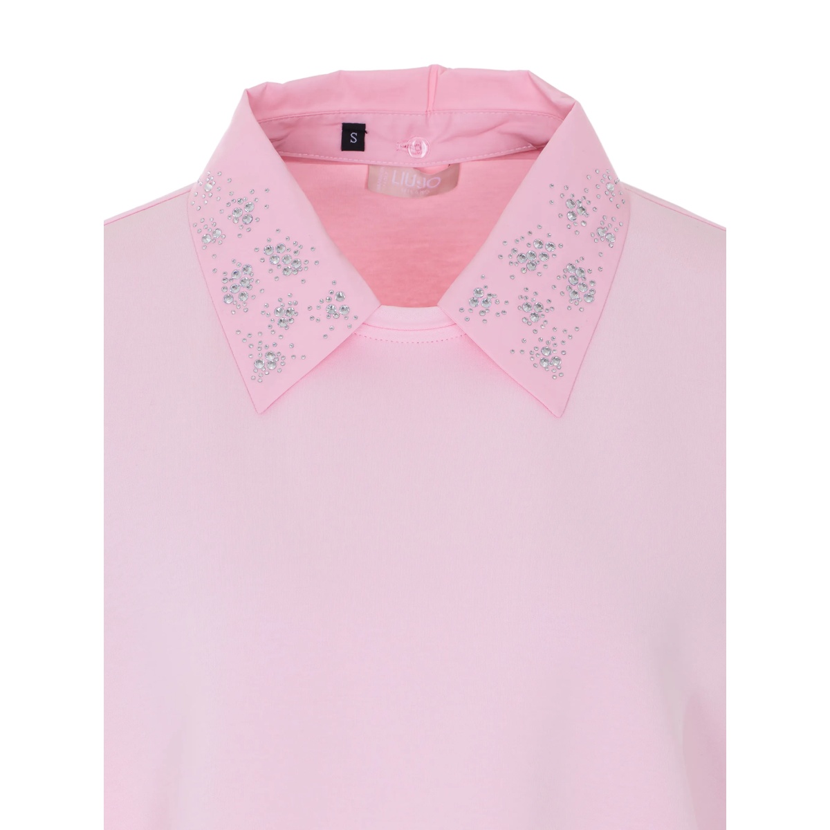 strass-collar sweatshirt - Img 4