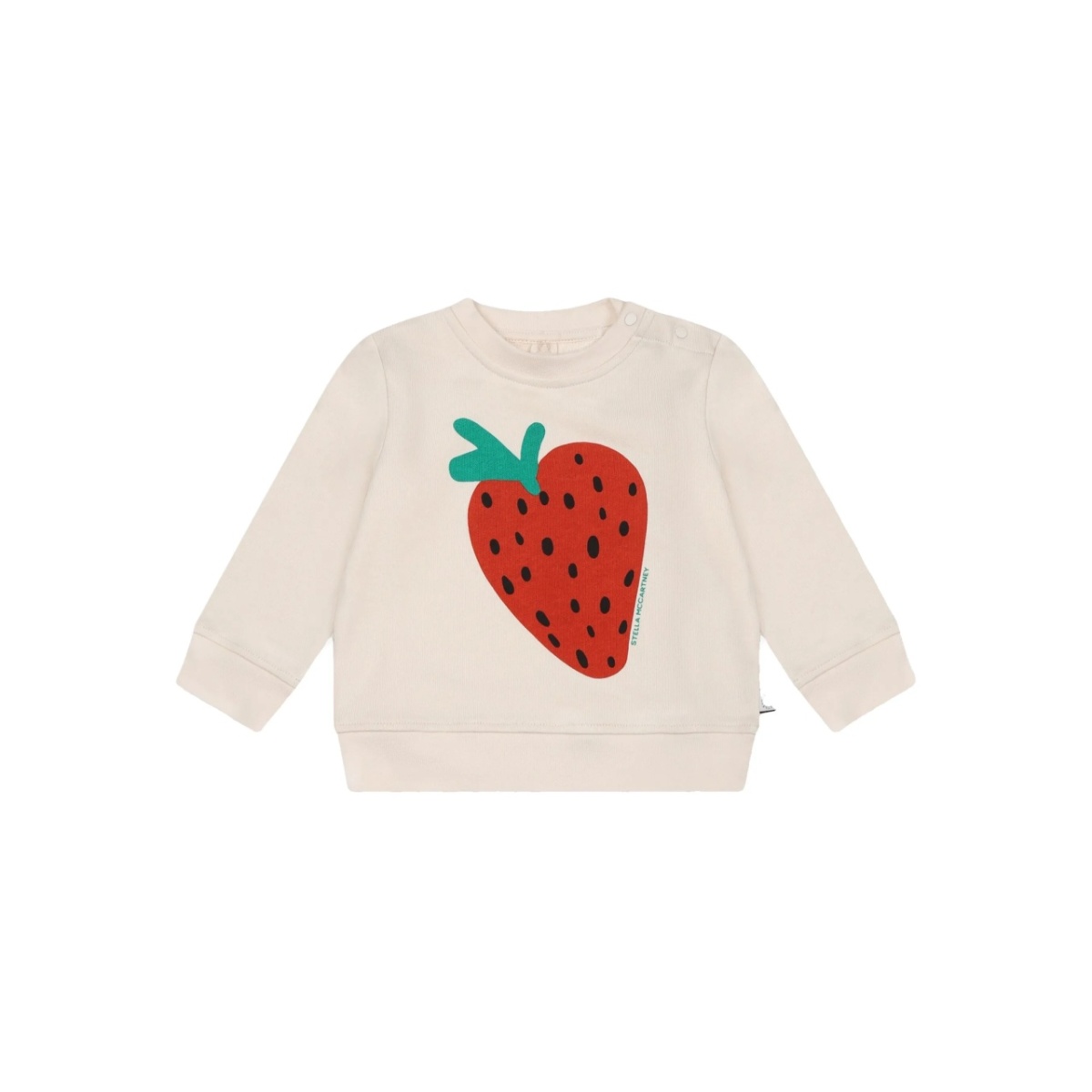 Strawberry-print sweatshirt
