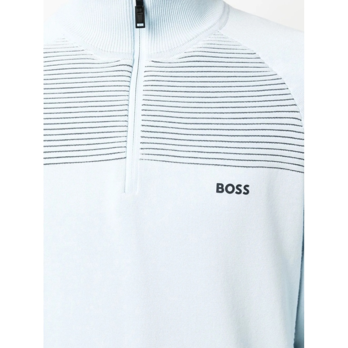 striped half-zip jumper - Img 5