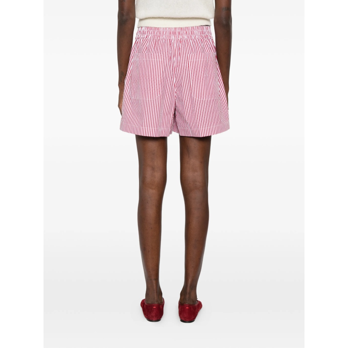 striped-pattern shorts - Img 4