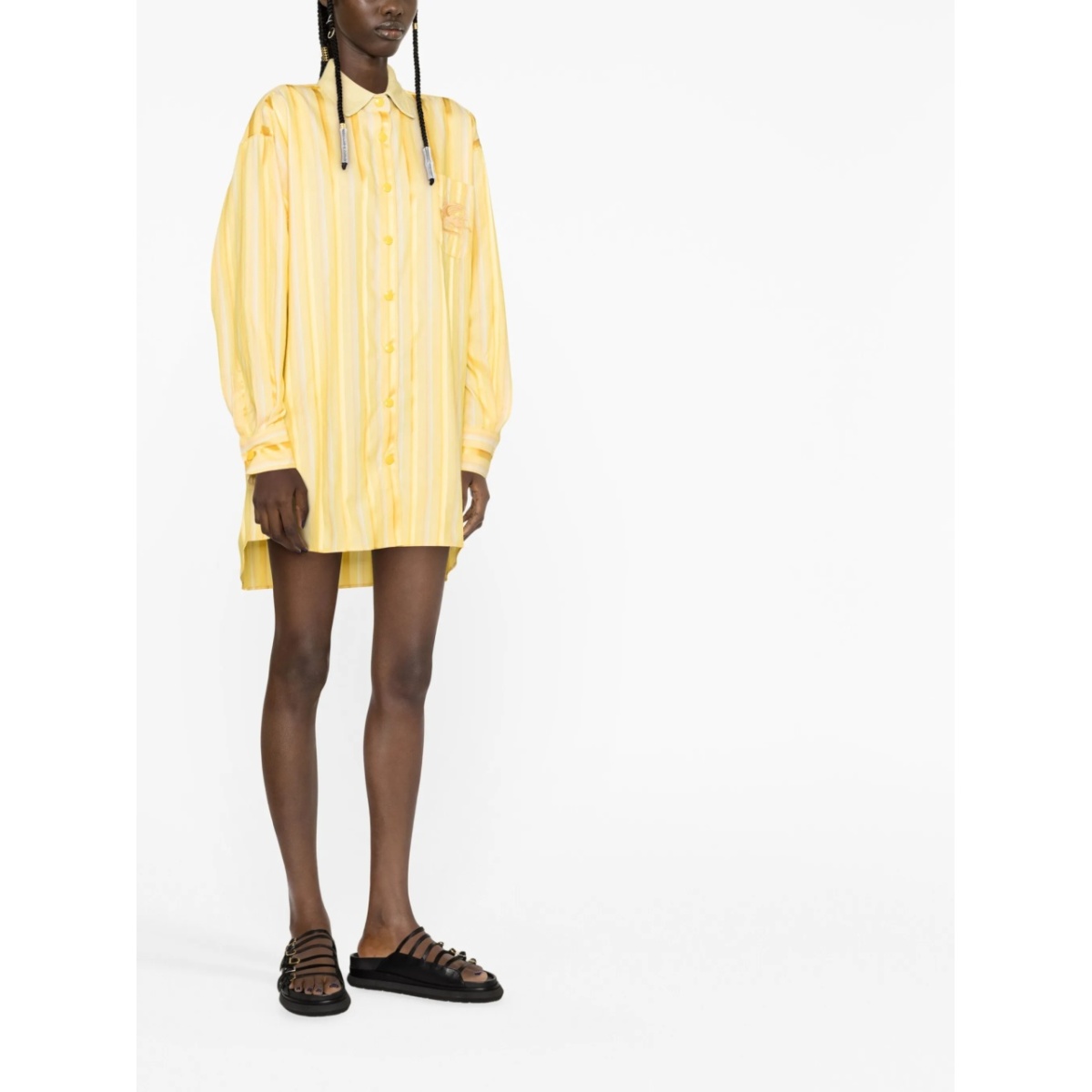 striped shirt dress - Img 3