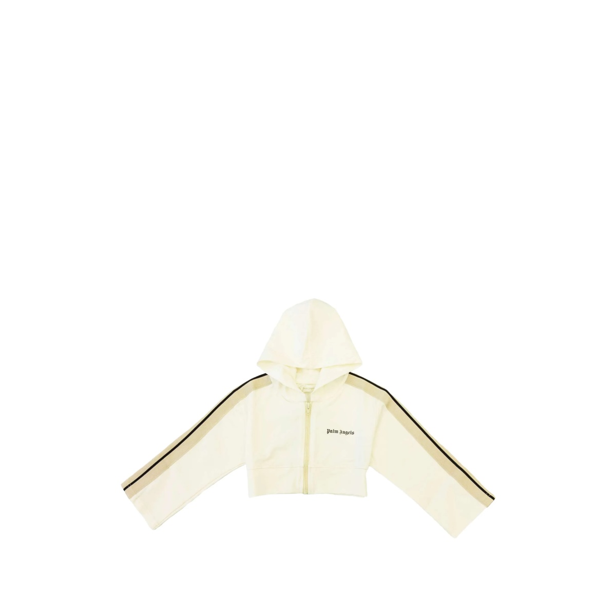 striped-sleeve hoodie - Img 2