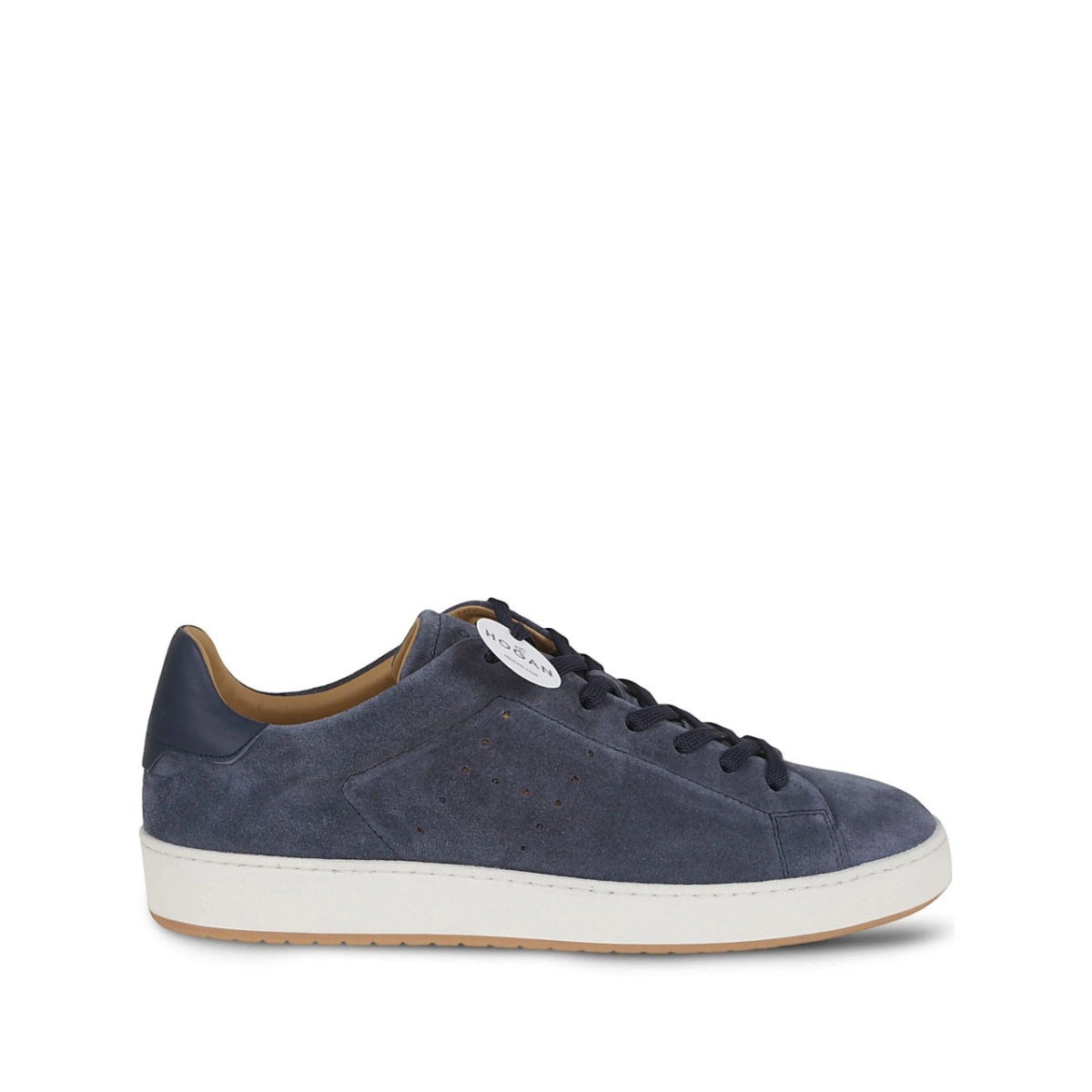 suede low-top sneakers