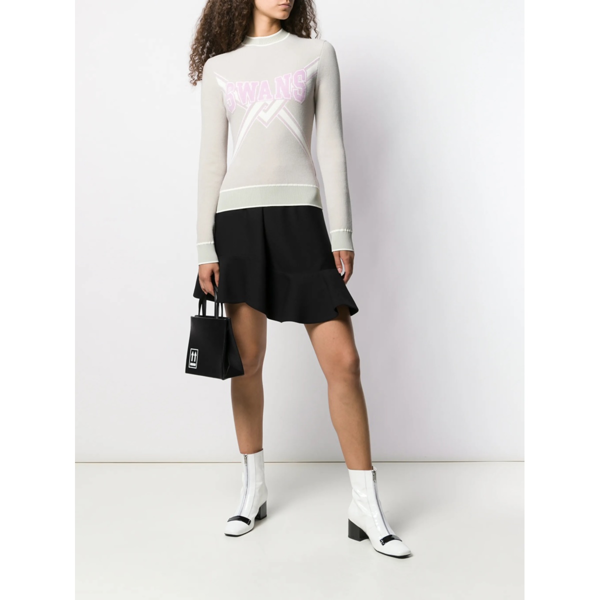 Swans knitted sweater - Img 2