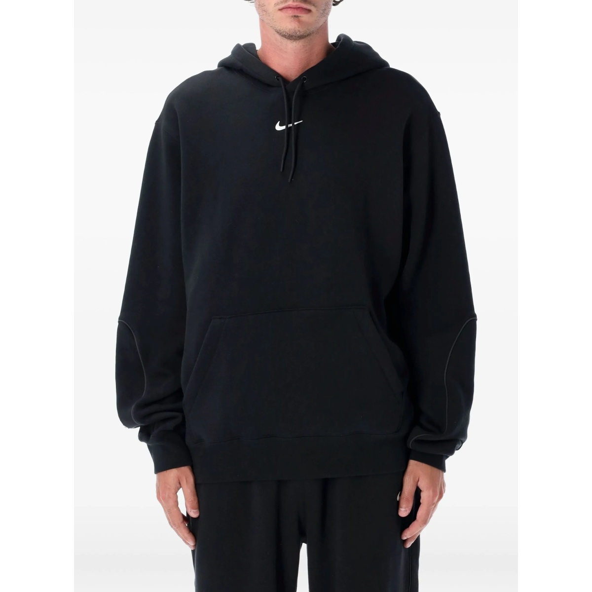 Swoosh-logo hoodie