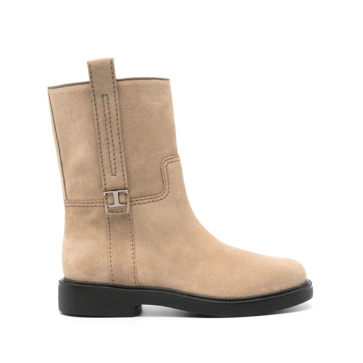 T Timeless-plaque boots