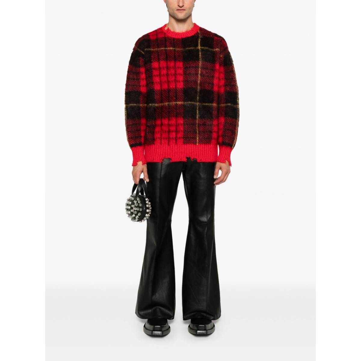 tartan-check sweater - Img 2