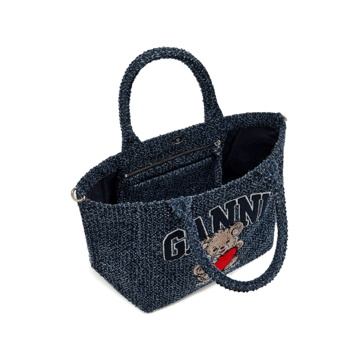 teddy appliqué tote bag - Img 4