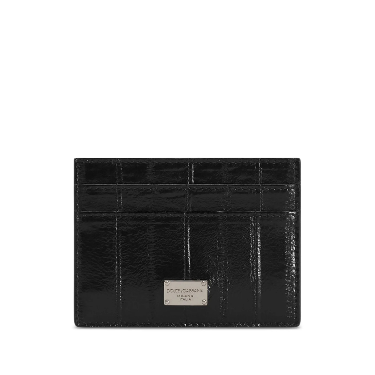 textured leather card holder - Img 3