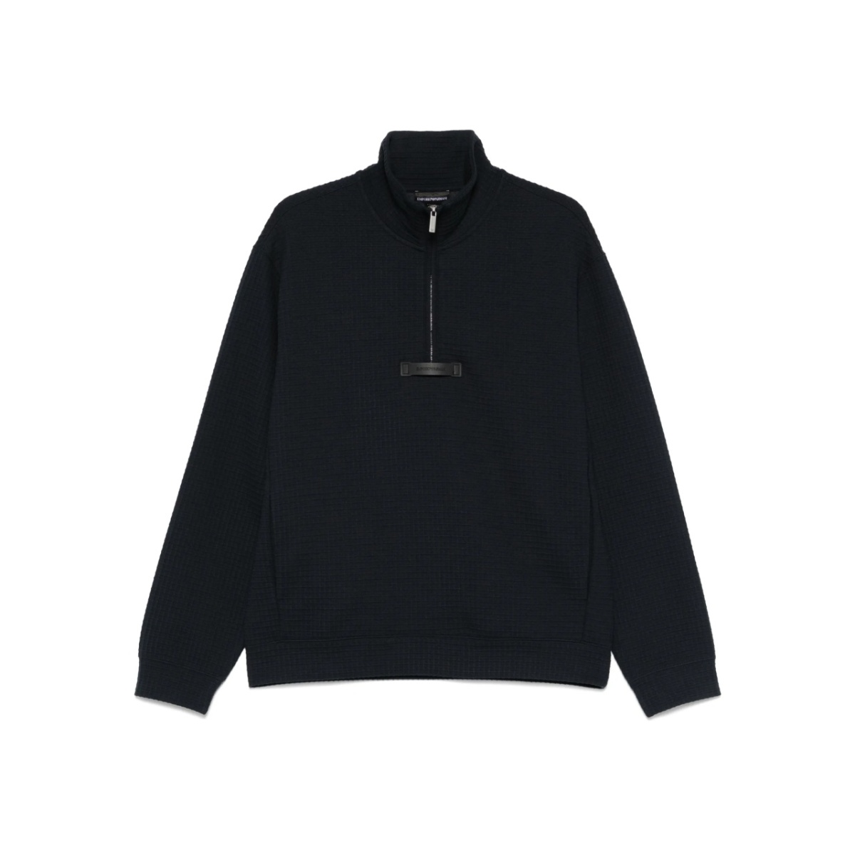 textured sweatshirt