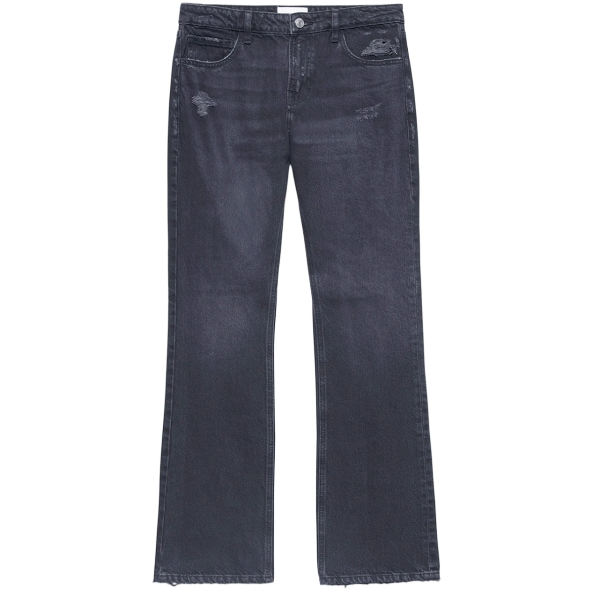 The Low Boot distressed jeans
