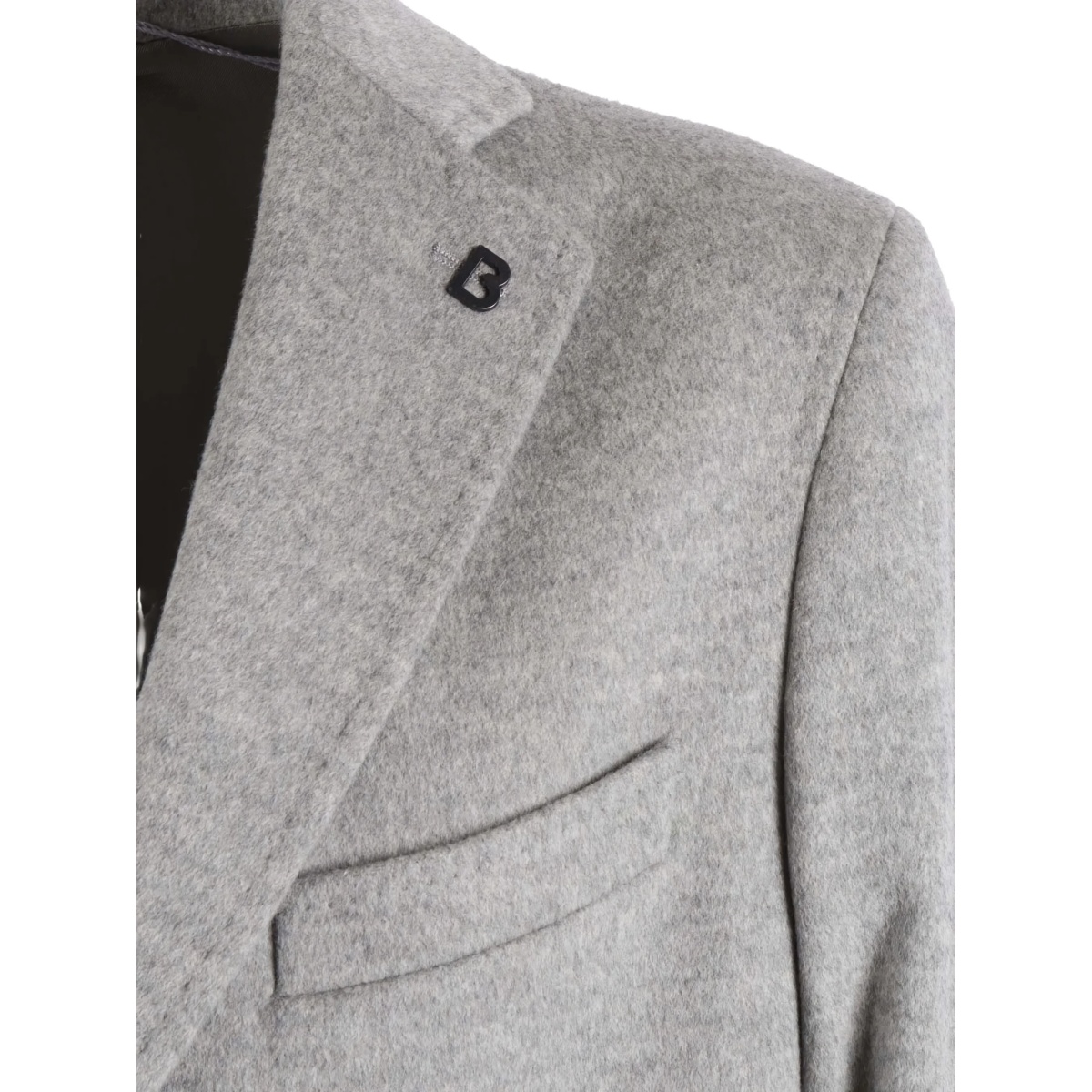 three-button wool coat - Img 3