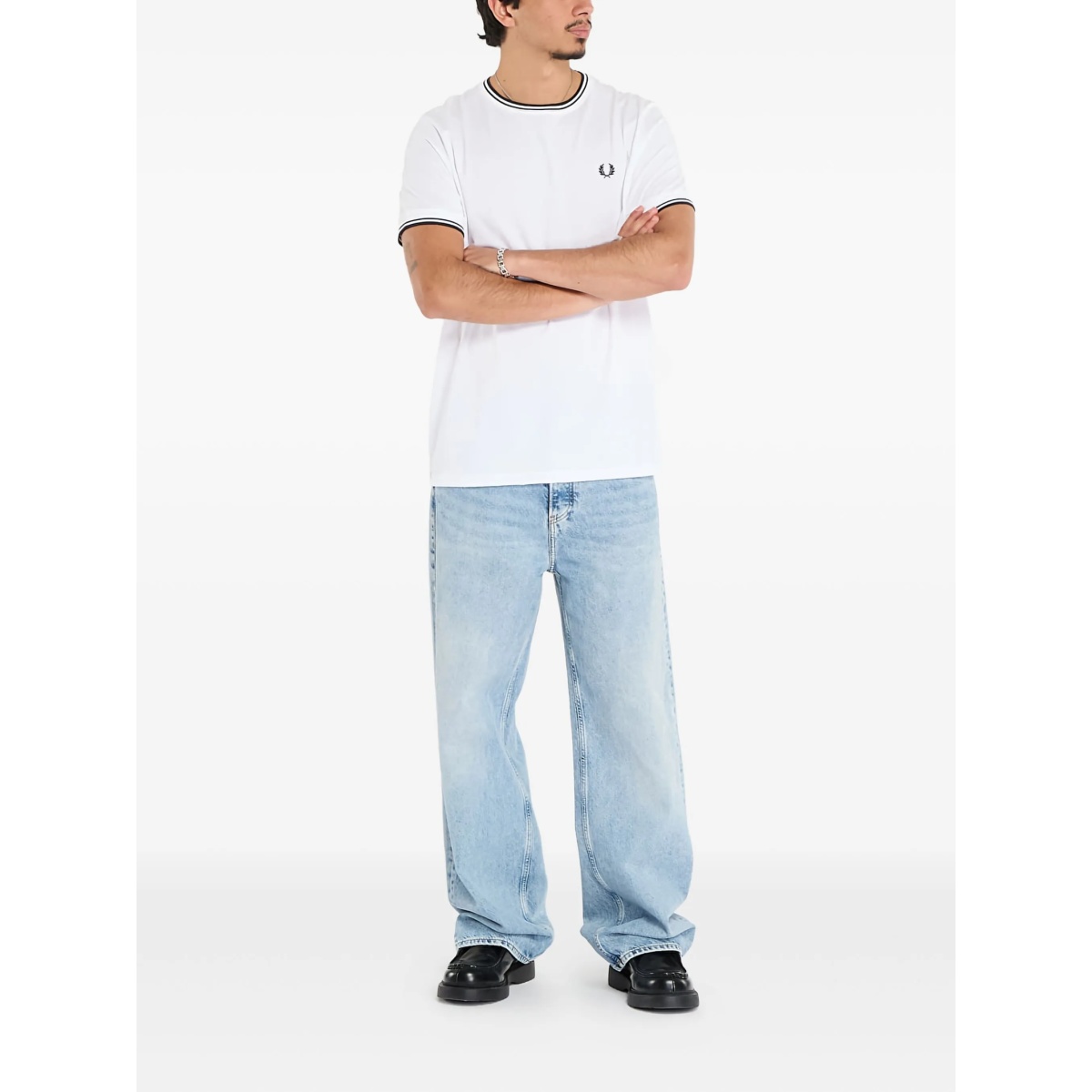 tipped twin cotton T-Shirt - Img 2