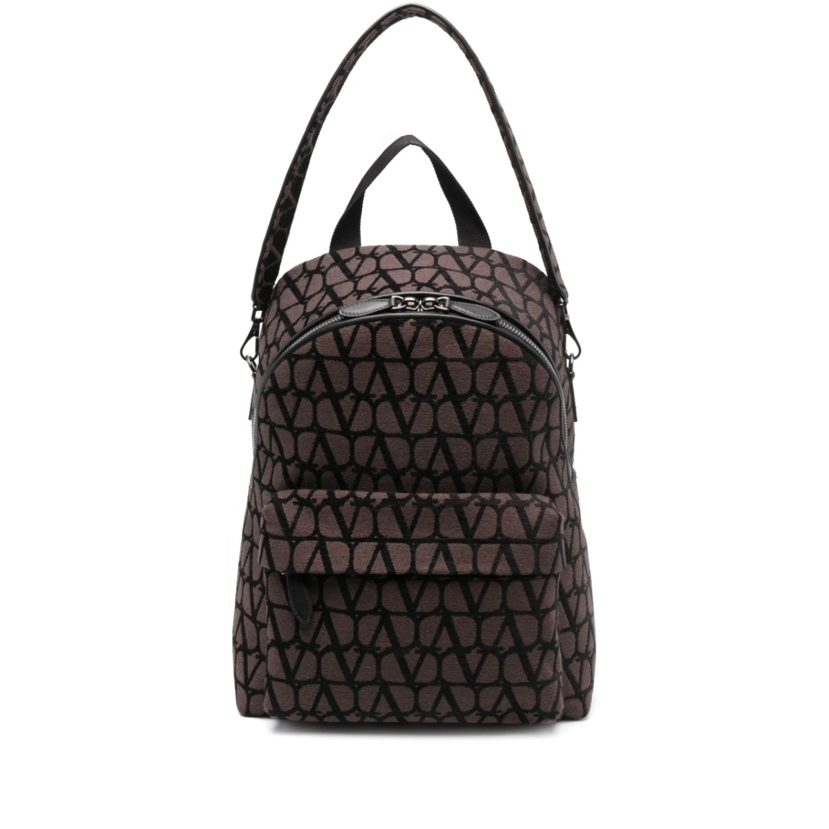 Toile Iconographe leather-trim backpack