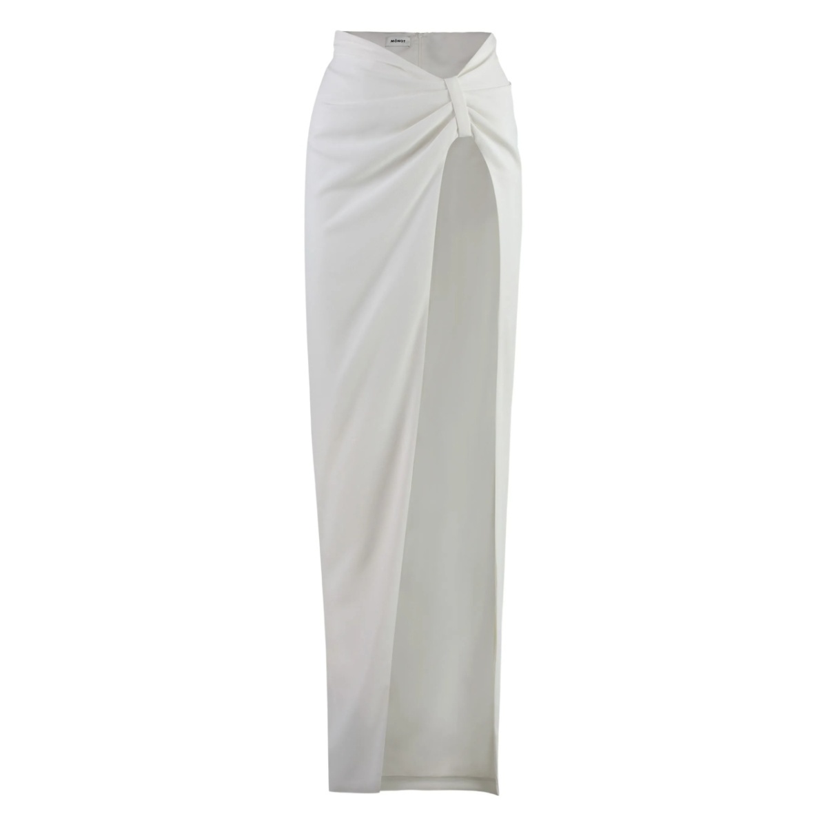 Torpedo twist-detail maxi skirt