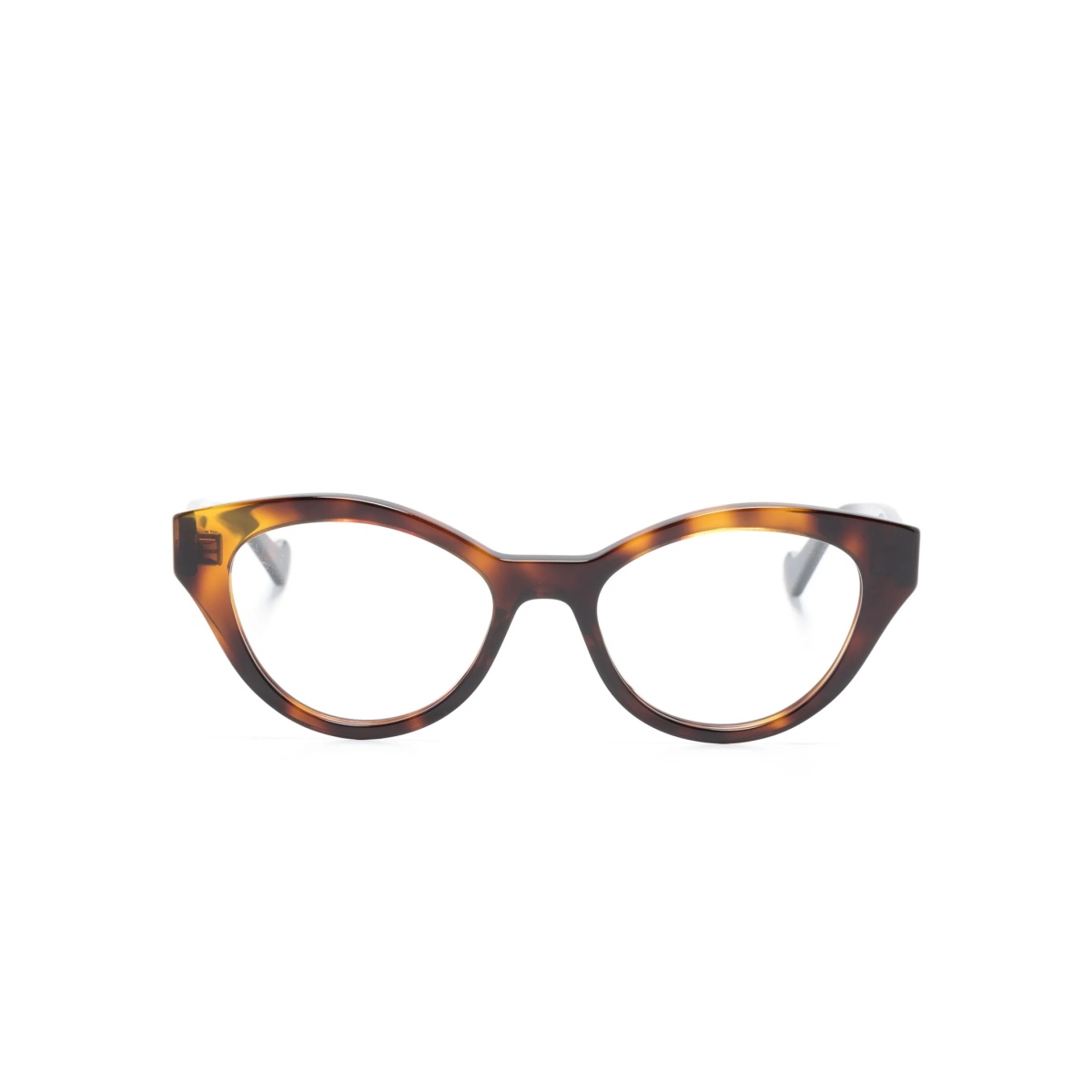 tortoiseshell cat eye-frame glasses