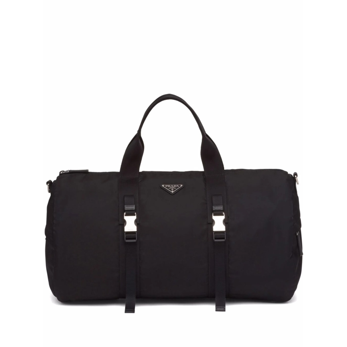 triangle-logo duffle bag
