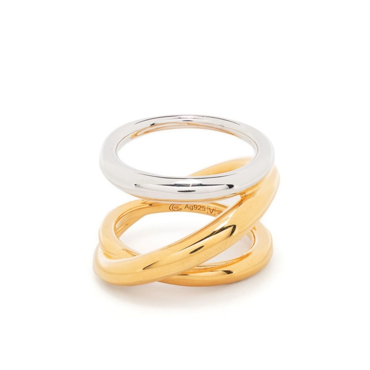 Triplet stacked ring