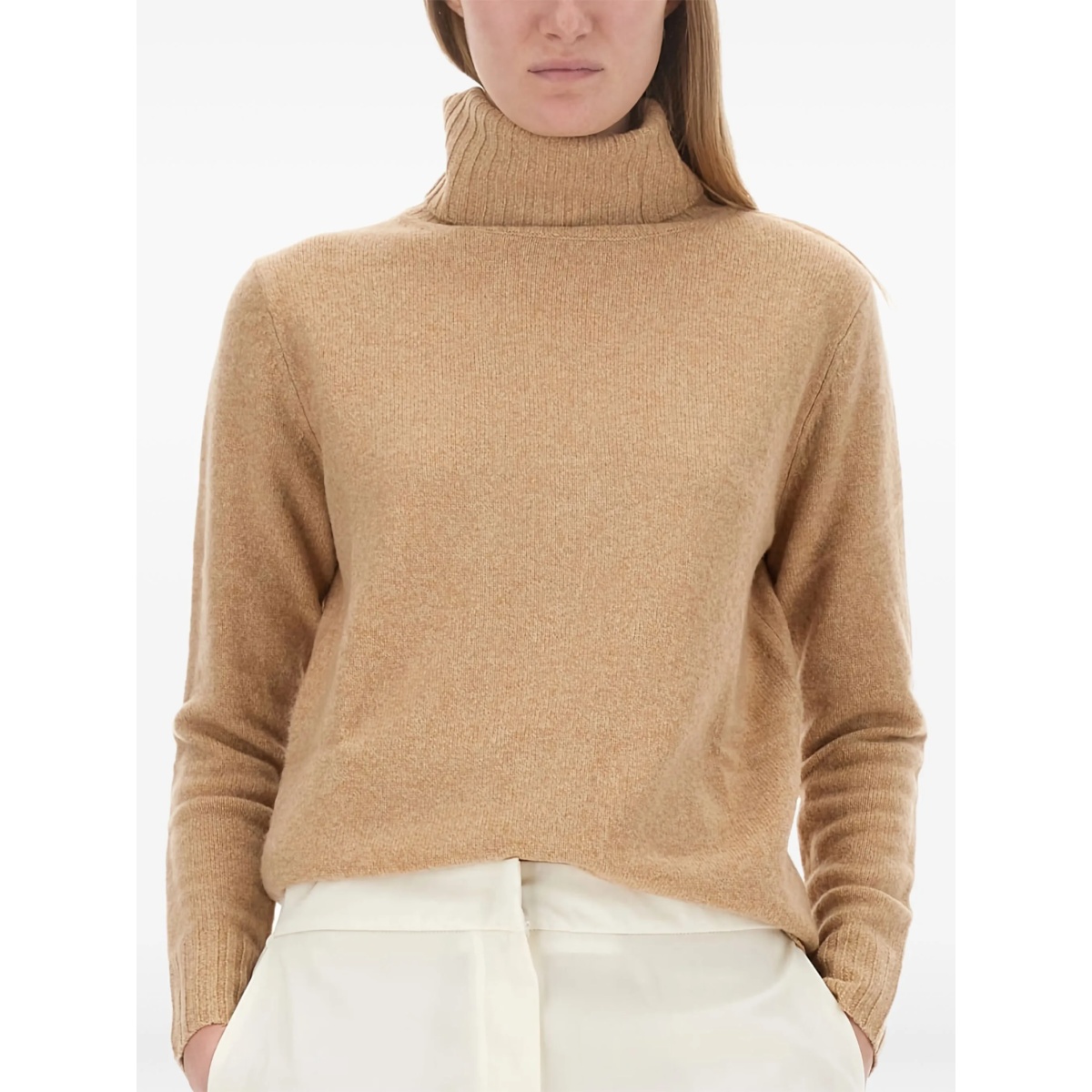 turtleneck long-sleeves sweater - Img 3