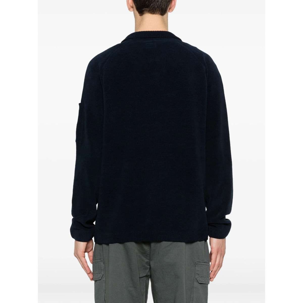 V-neck pocket-sleeve sweater - Img 4