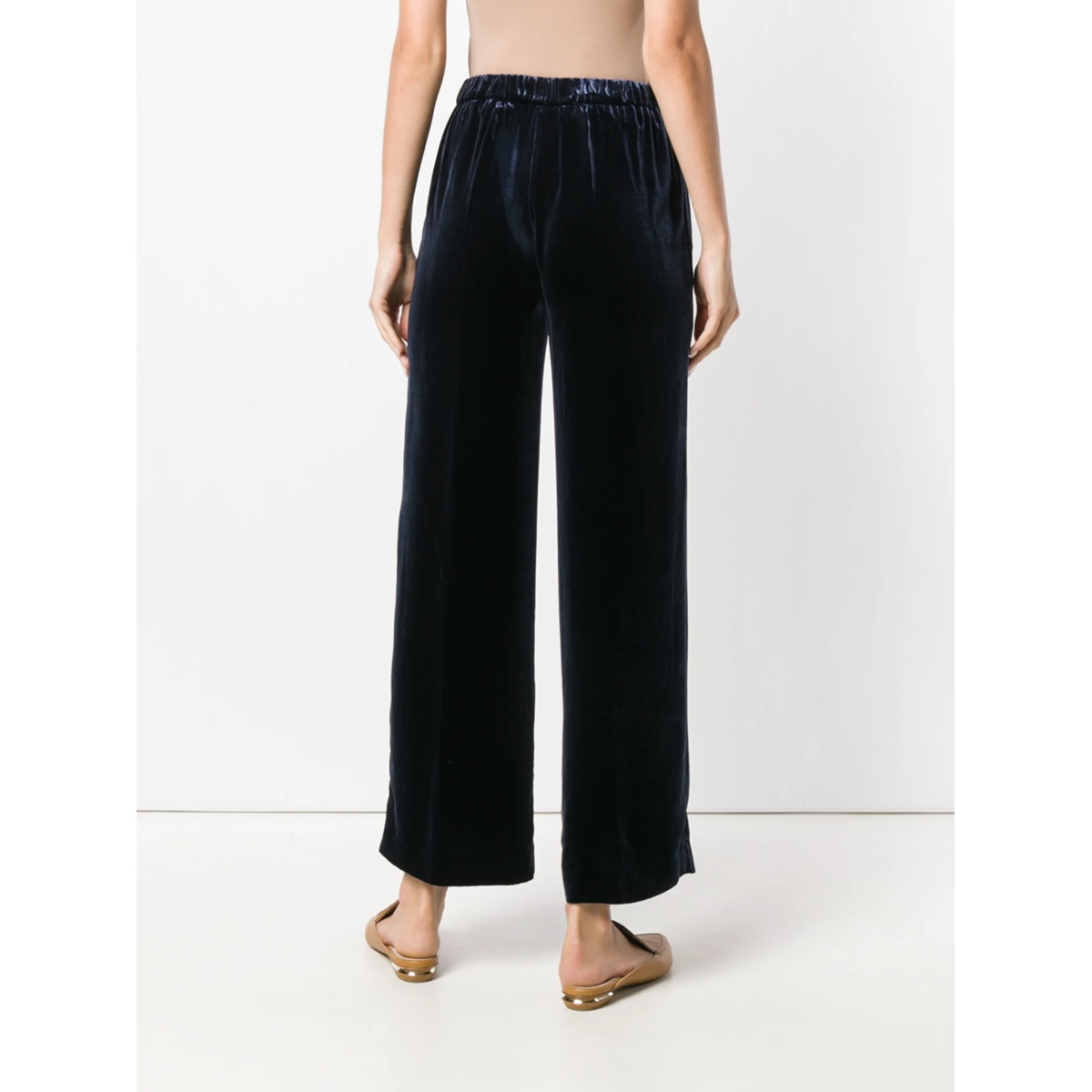 velvet cropped trousers - Img 4