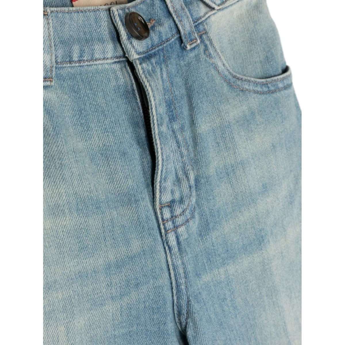 Web-stripe tapered jeans - Img 3