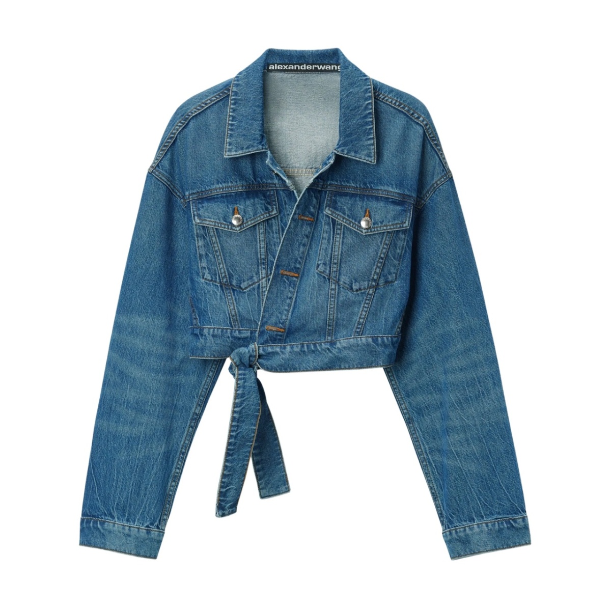 wrapped trucker jacket