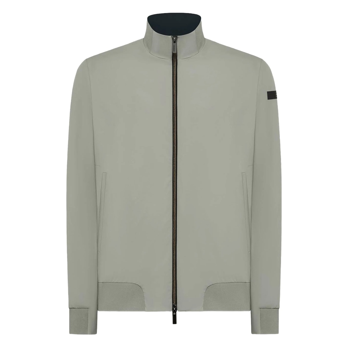 zip-front bomber jacket