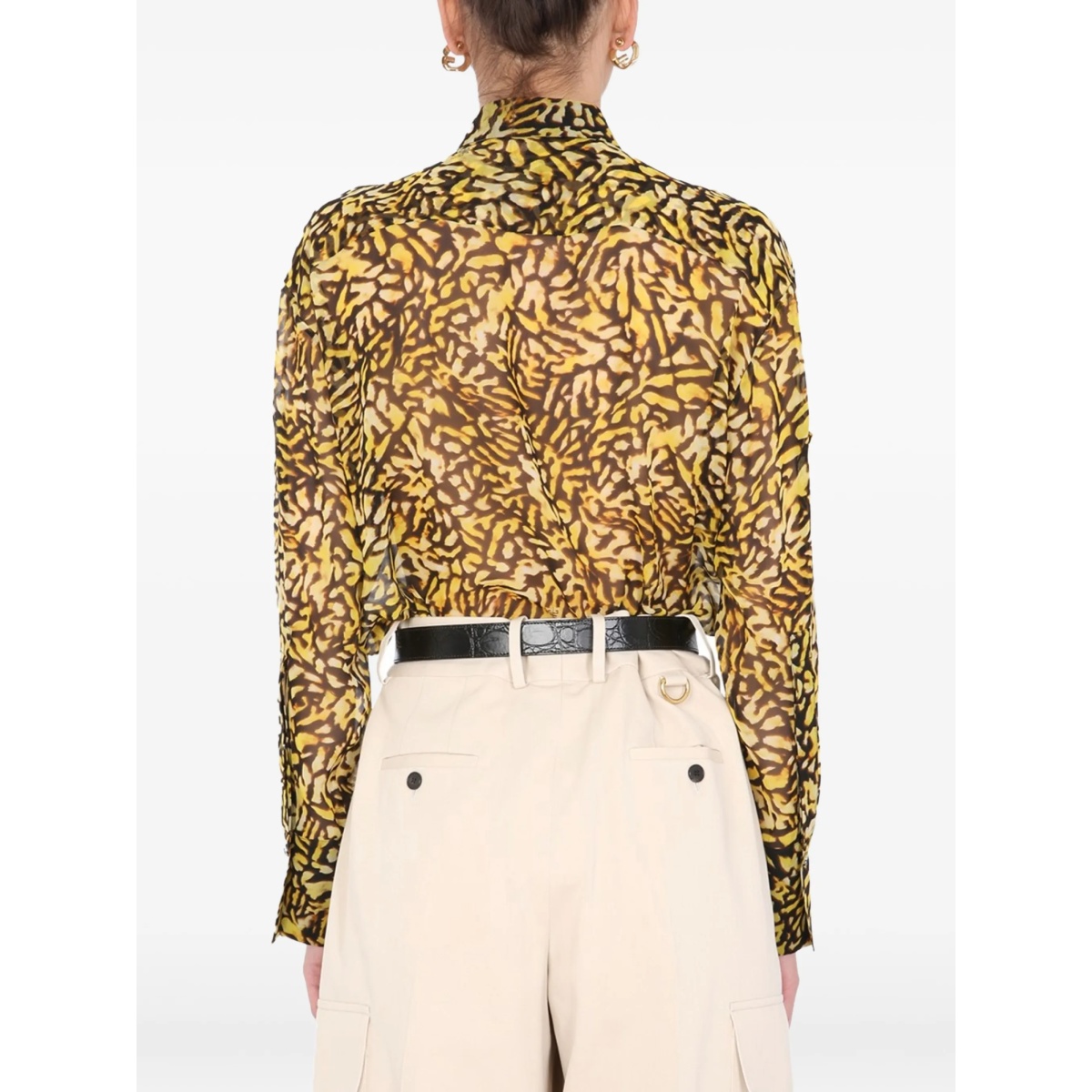 zip patterned shirt - Img 3