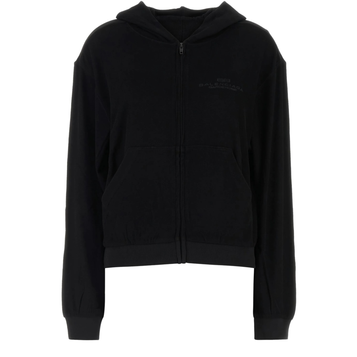 zip-up hoodie