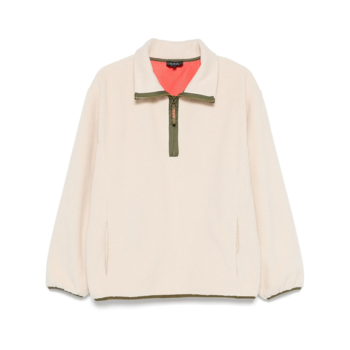 zip-up sweatshirt