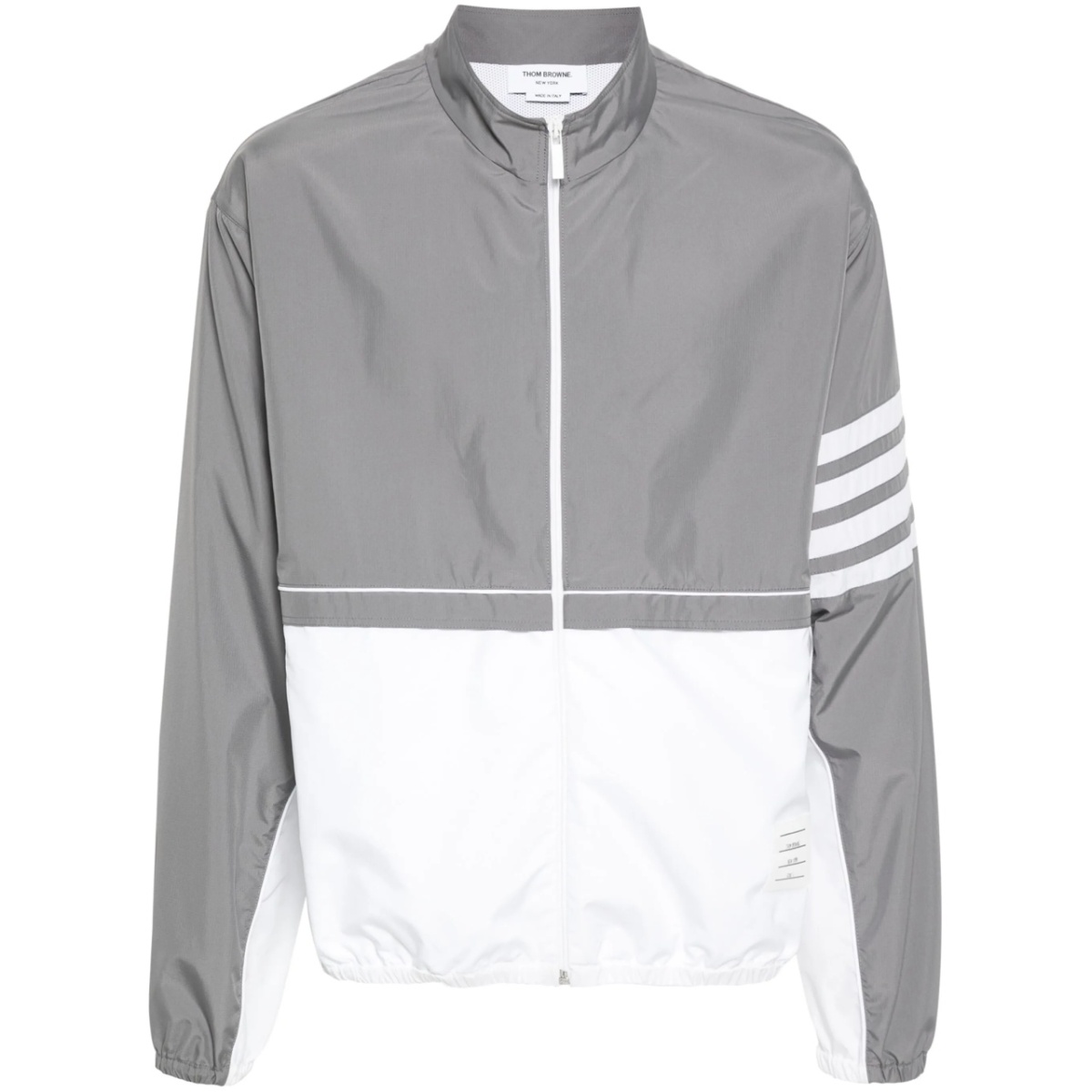 4-Bar colour-block track jacket
