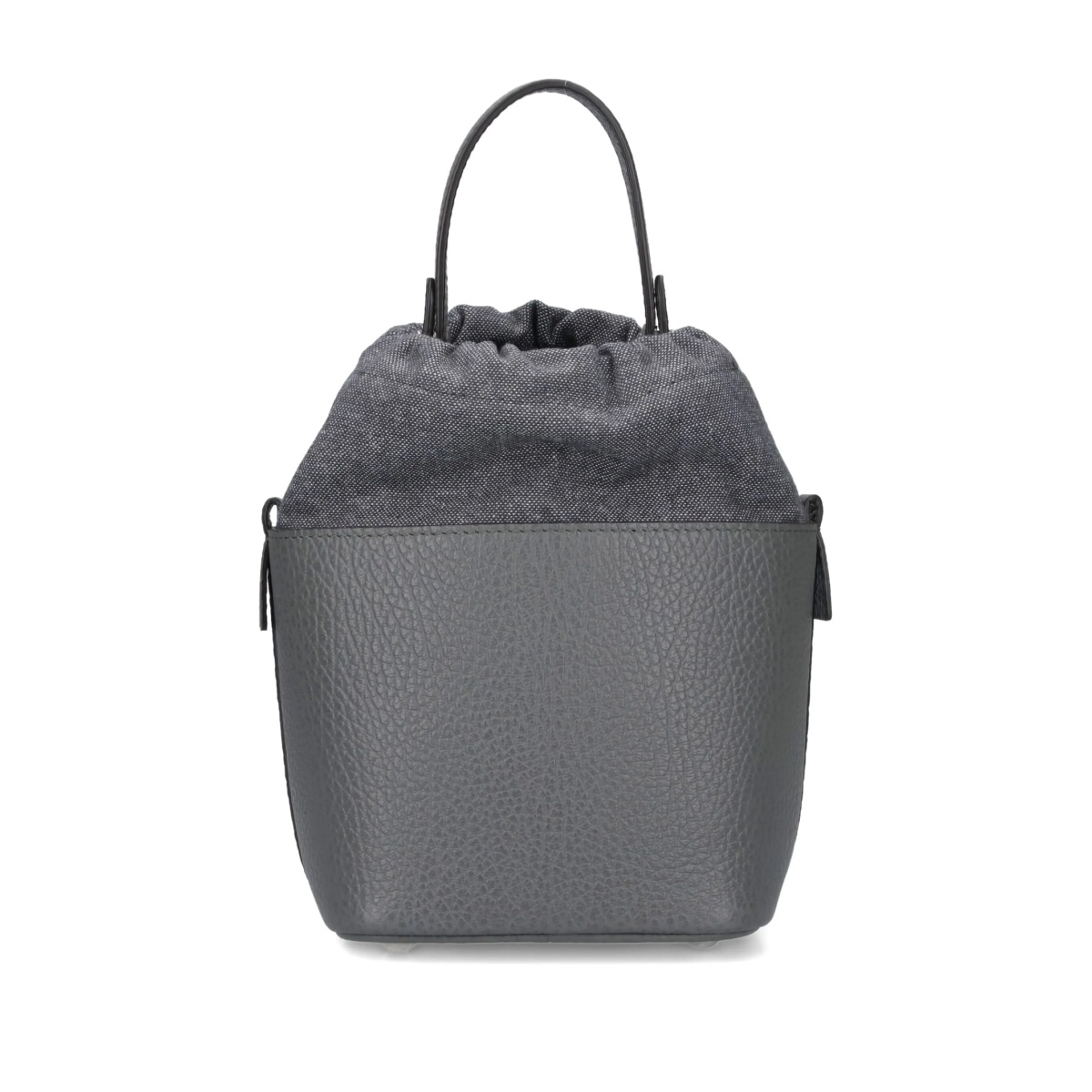 5AC drawstring leather bucket bag