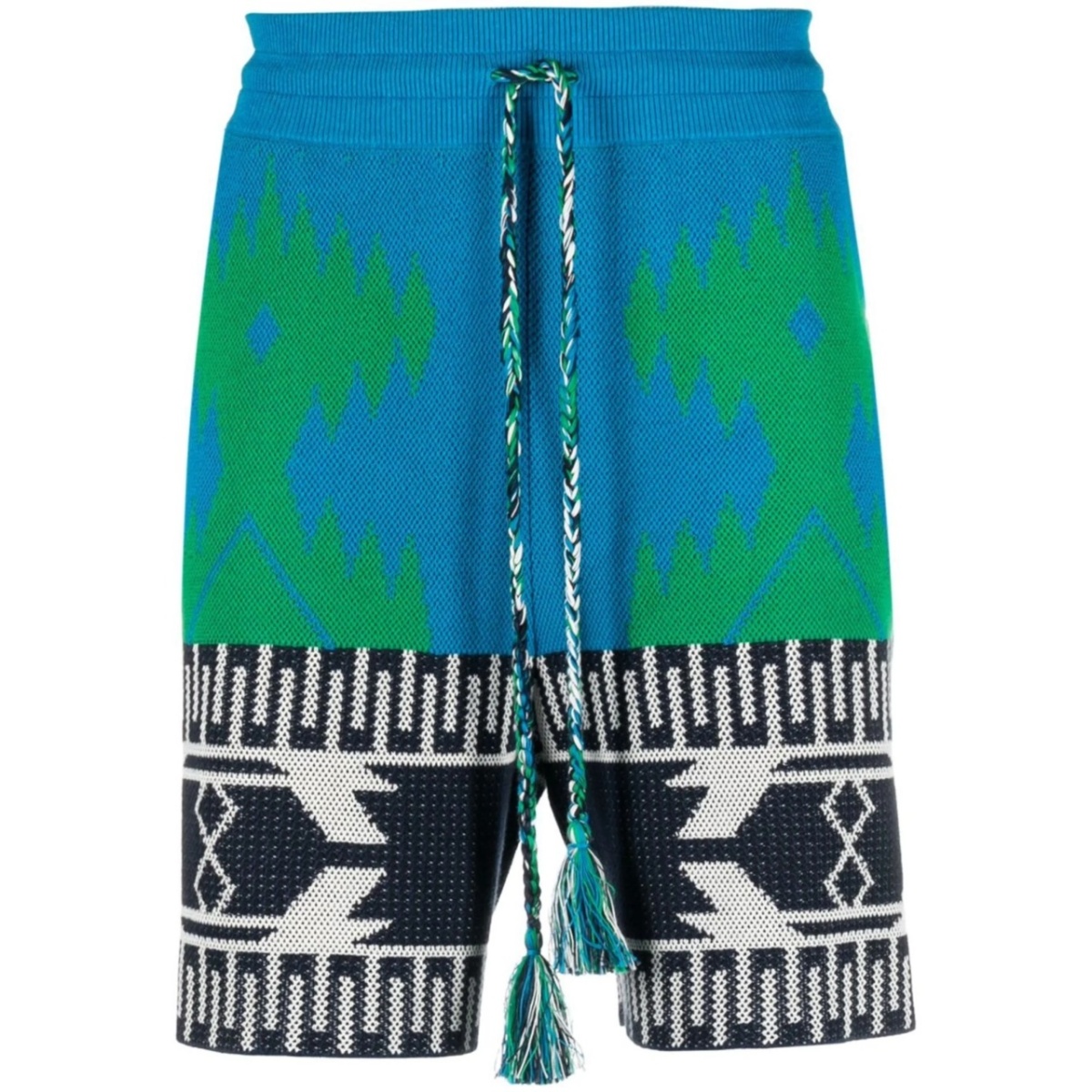 abstract-pattern shorts