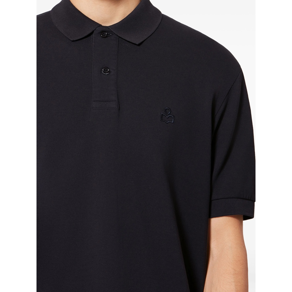Afko embroidered polo shirt - Img 5