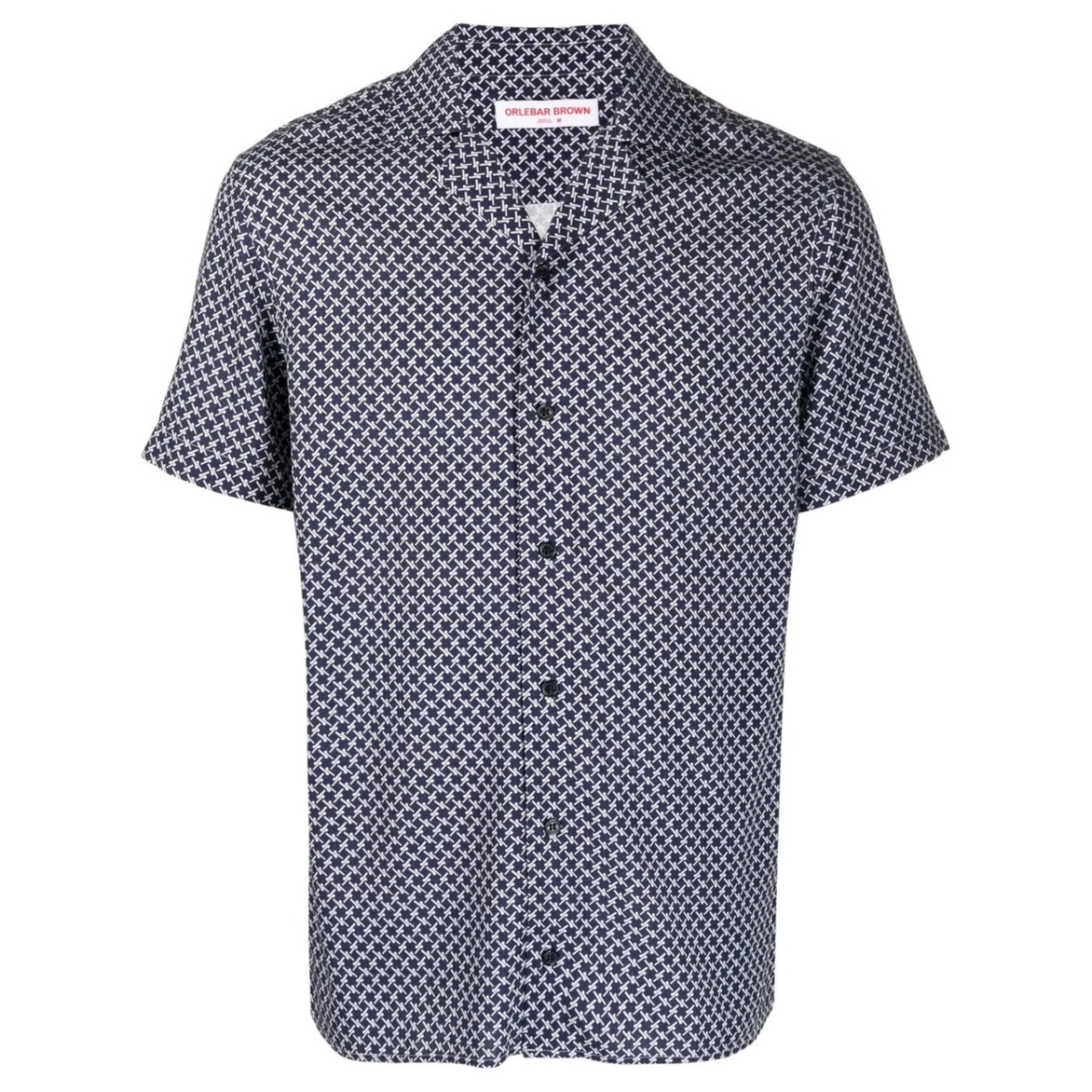 all-over graphic-print shirt