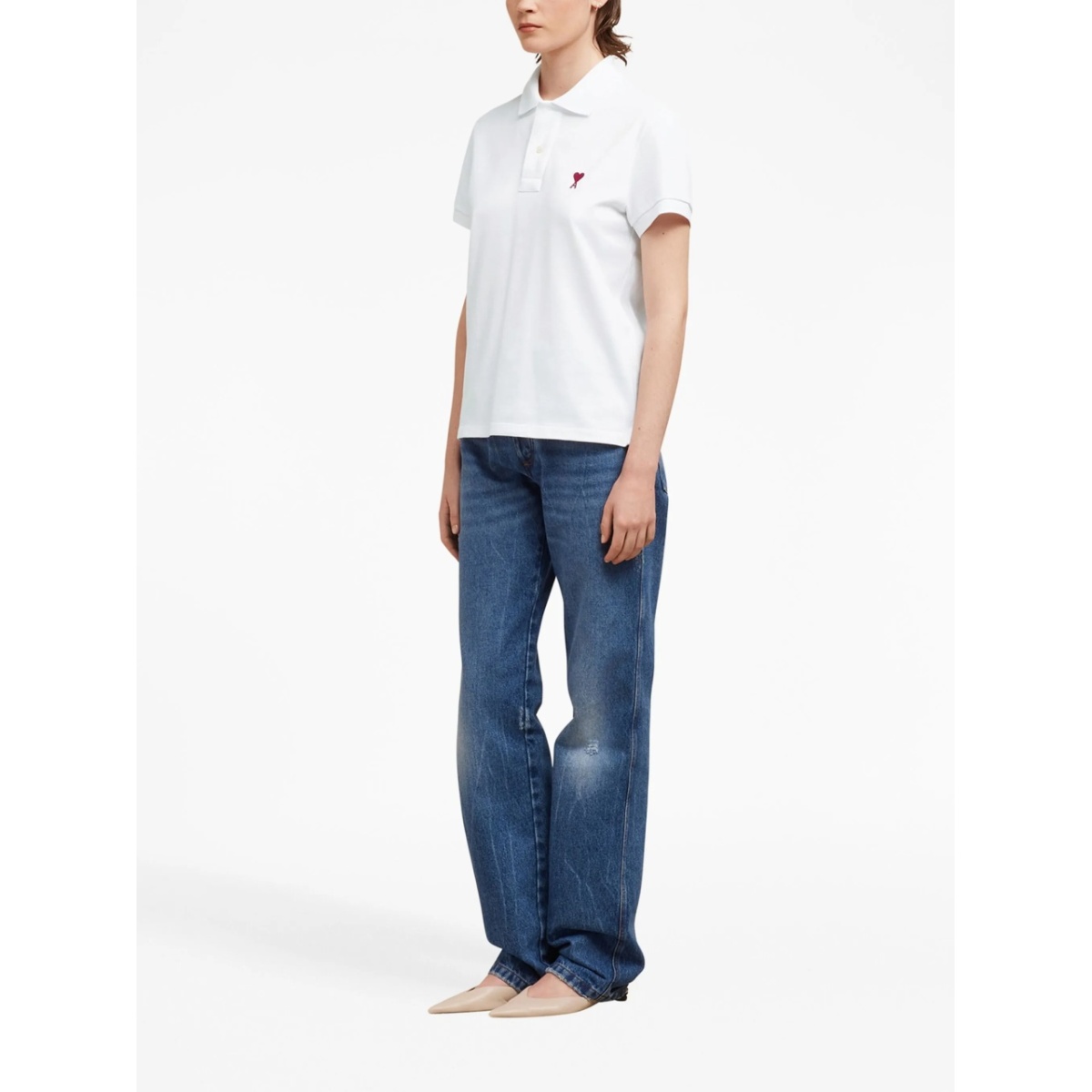 Ami De Coeur organic-cotton polo shirt - Img 3