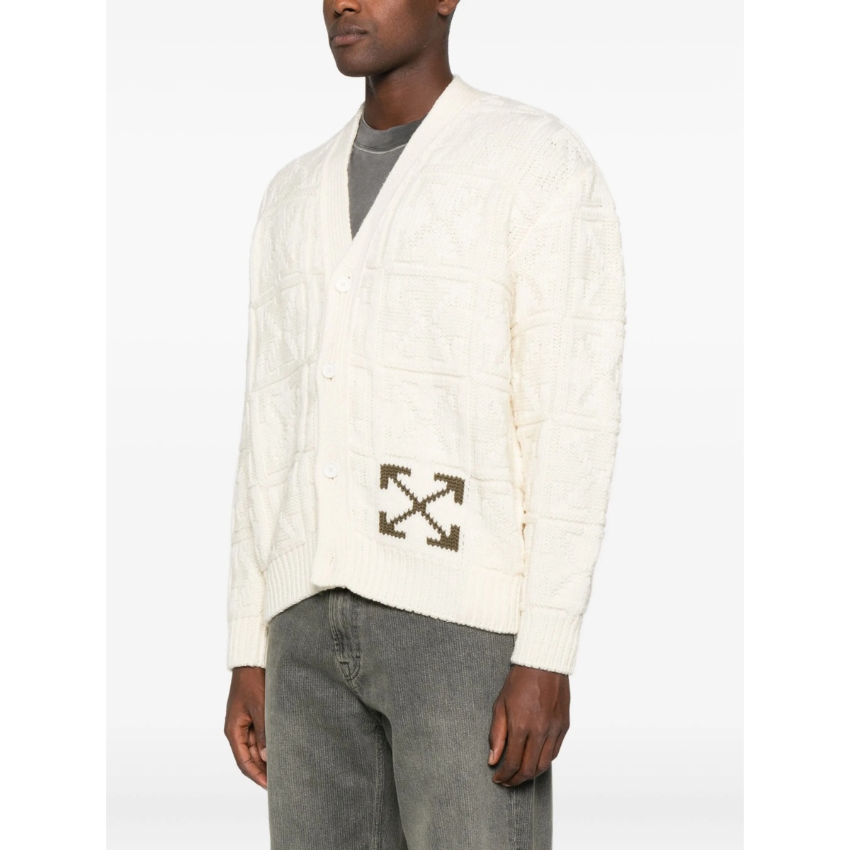 Arrows-motif cardigan - Img 3