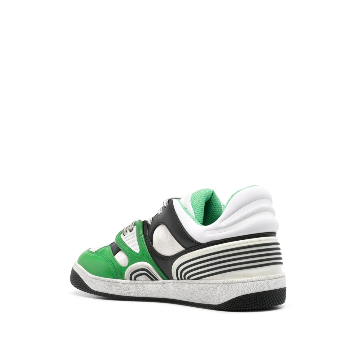 Basket distressed leather sneakers - Img 3
