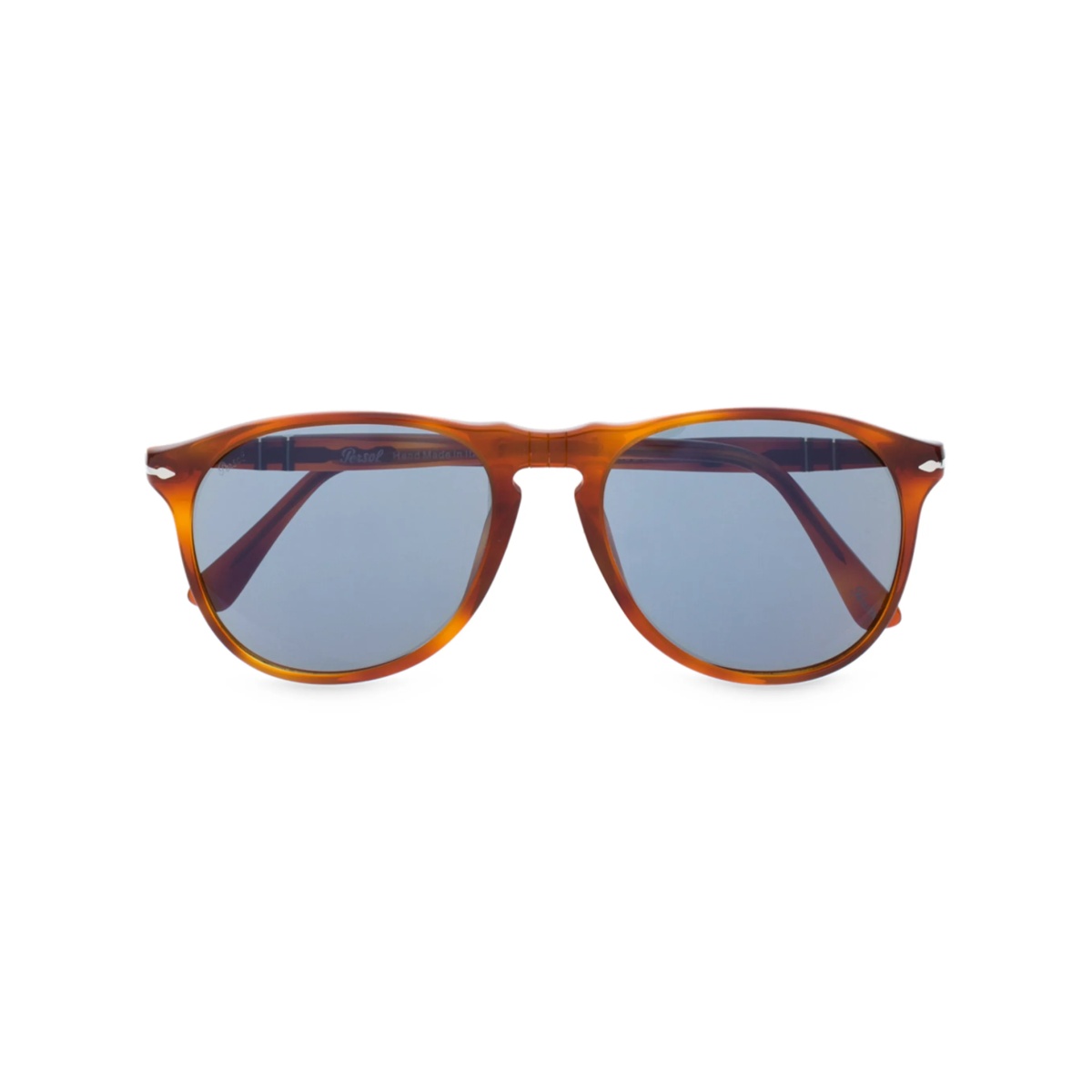blue tint round sunglasses