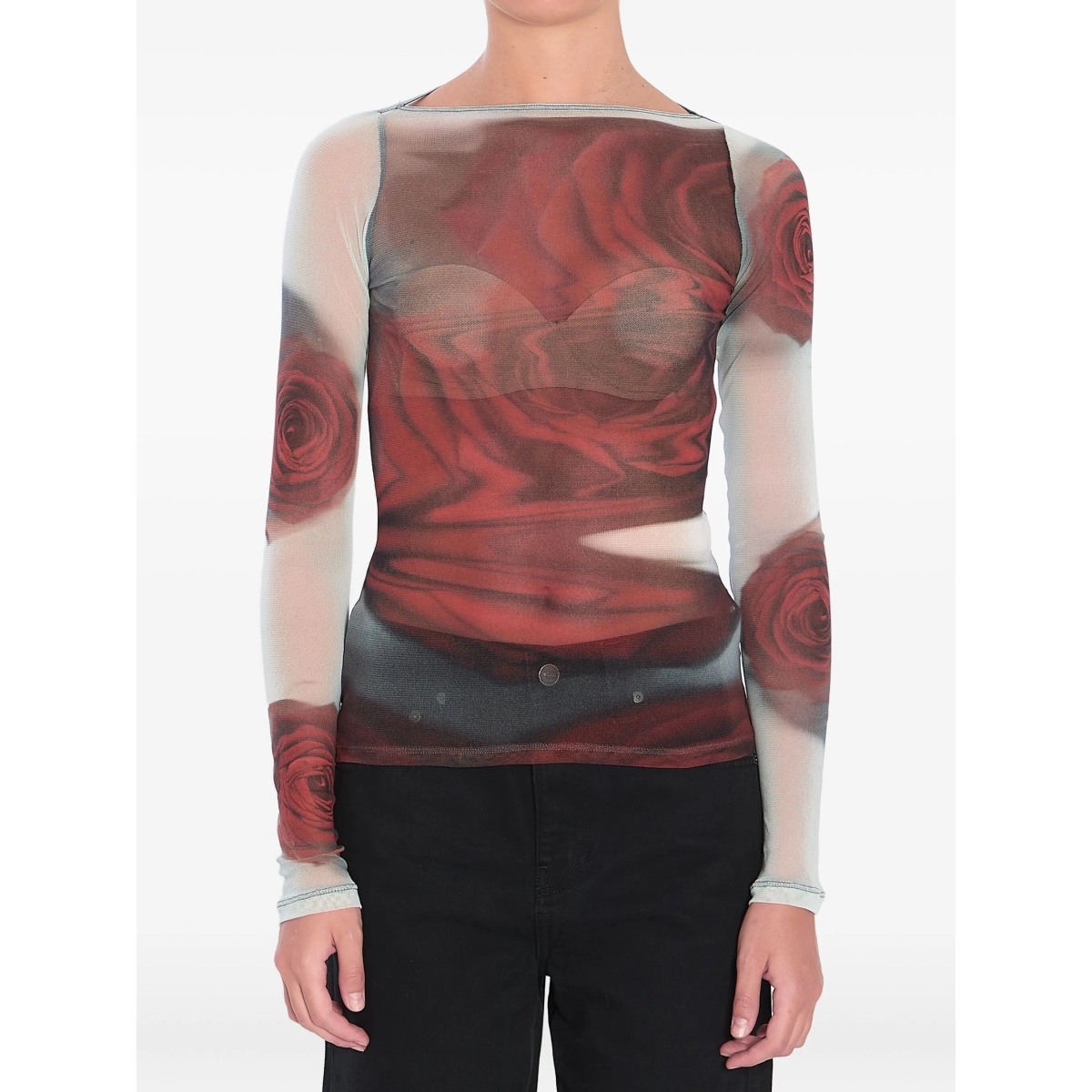 Blurry Roses top