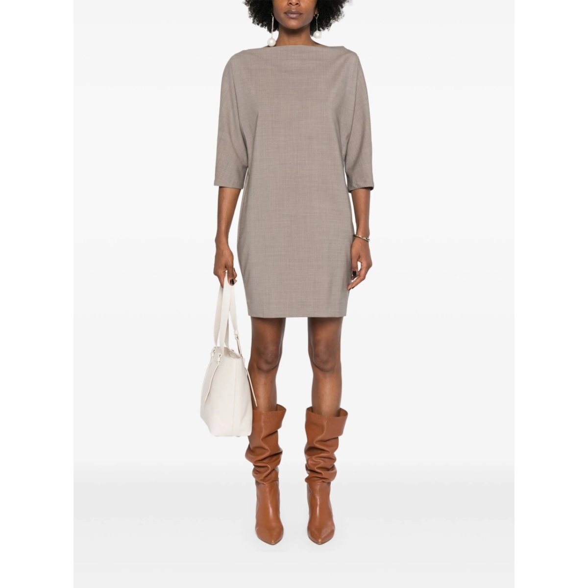 boat-neck dress - Img 2