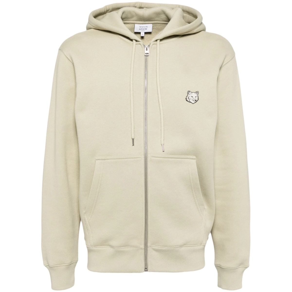 bold fox head comfort hooded jacket