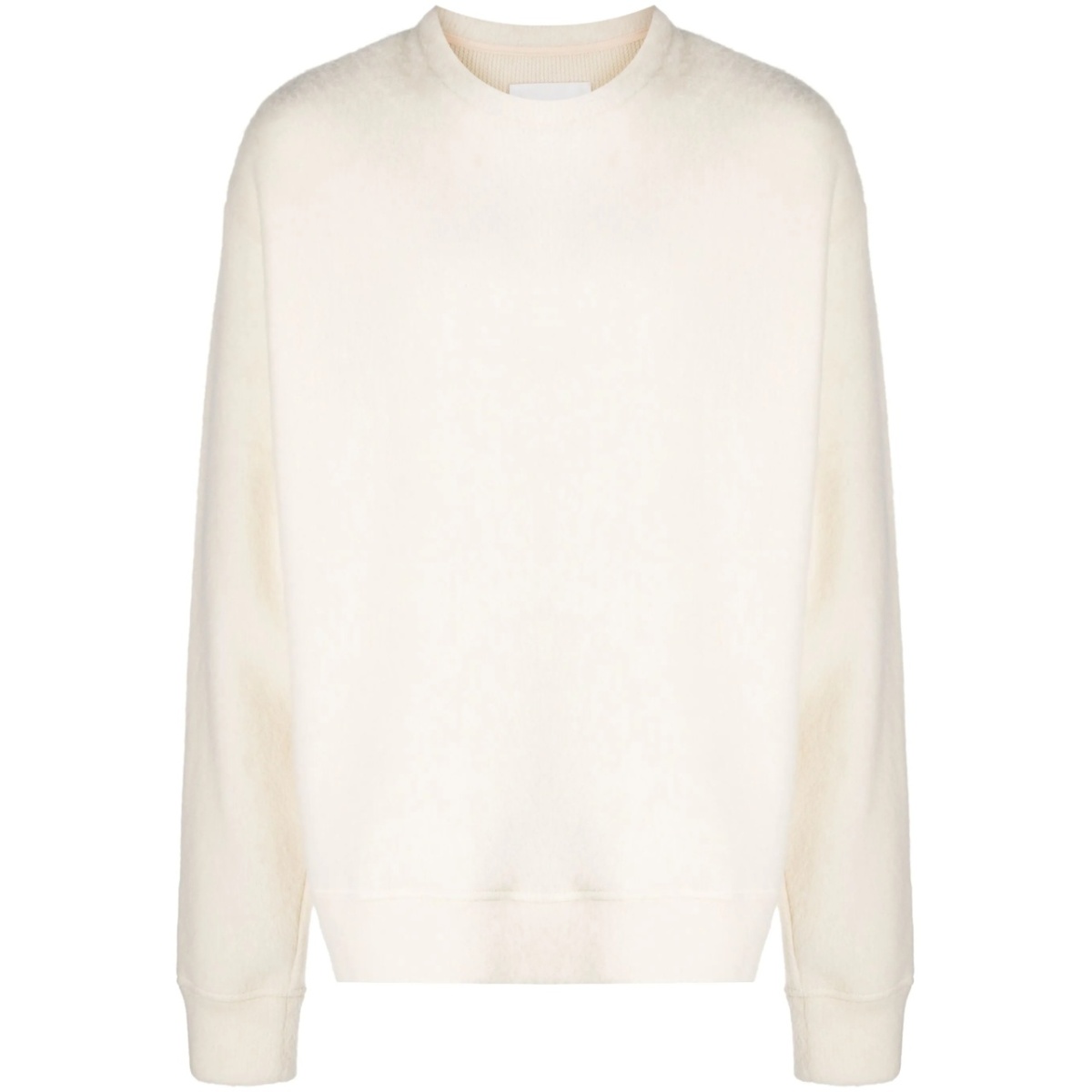 brushed-effect jumper